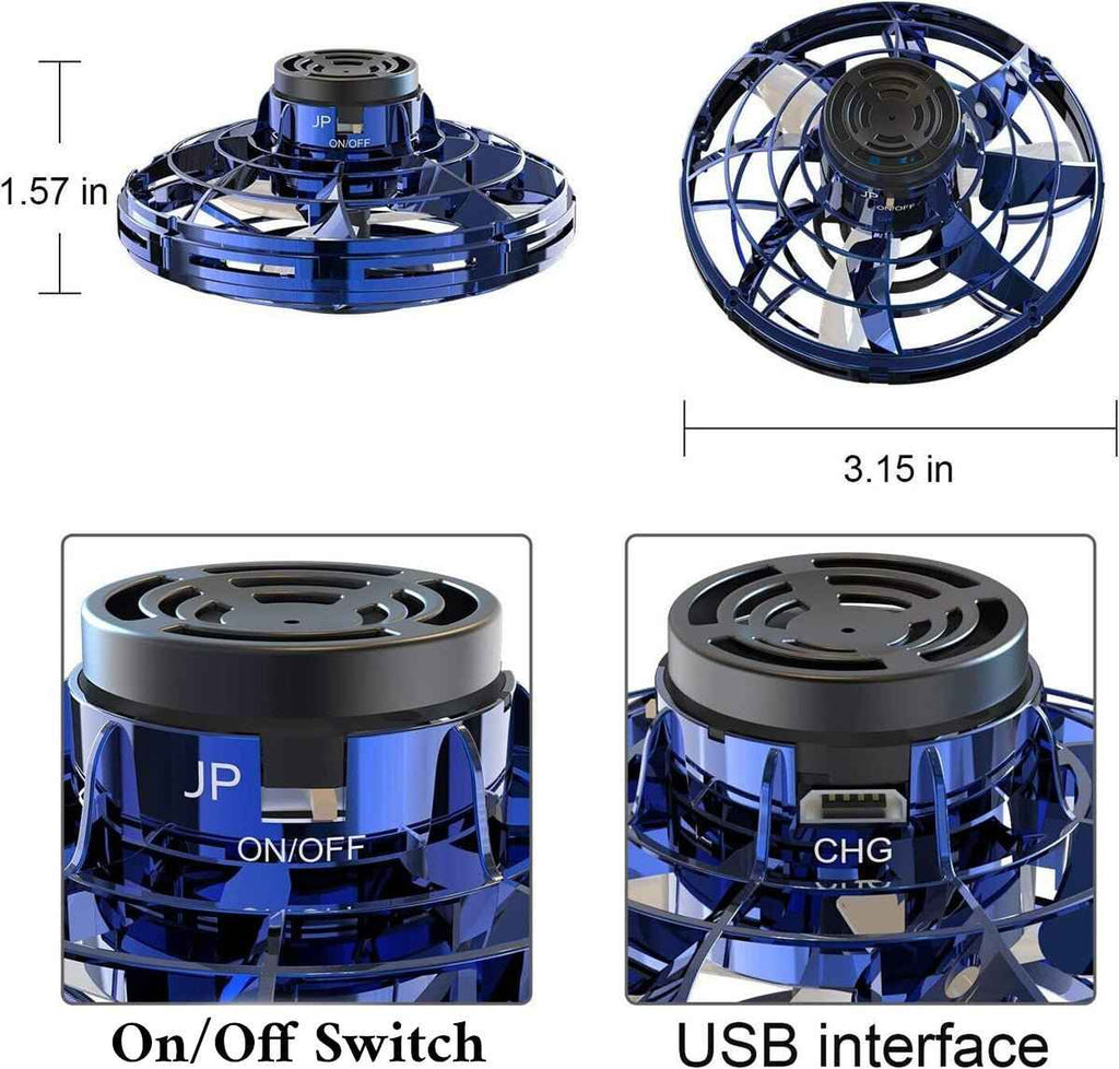 UFO Flying Spinner Mini Drone Toy For Kids and Teens