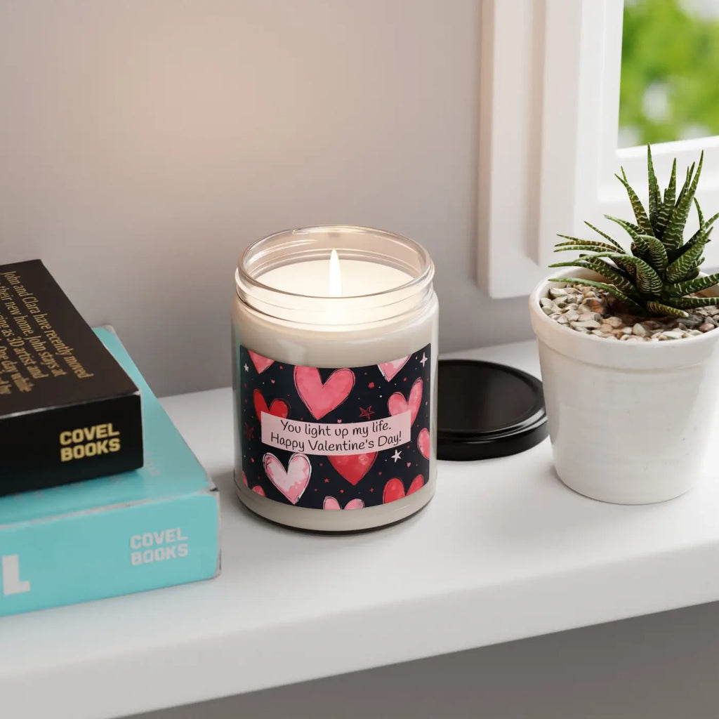 DipaliZ Scented Soy Candle – Valentine’s Day Decor