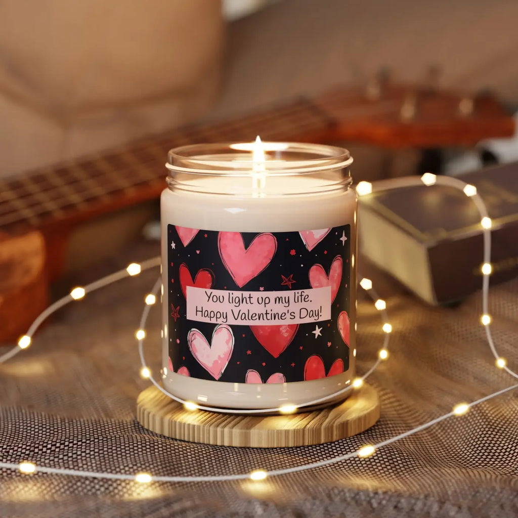 DipaliZ Scented Soy Candle – Valentine’s Day Decor