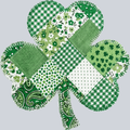 St. Patricks Shamrock Patch - STK07767 (DTF Transfers)