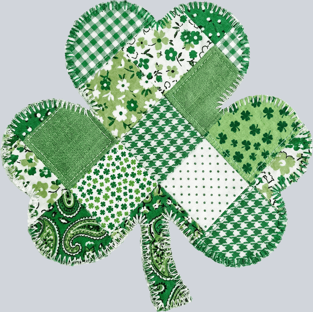 St. Patricks Shamrock Patch - STK07767 (DTF Transfers)