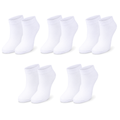 tittimitti® Kids' 98% Organic Cotton Ankle Socks, 5-Pack